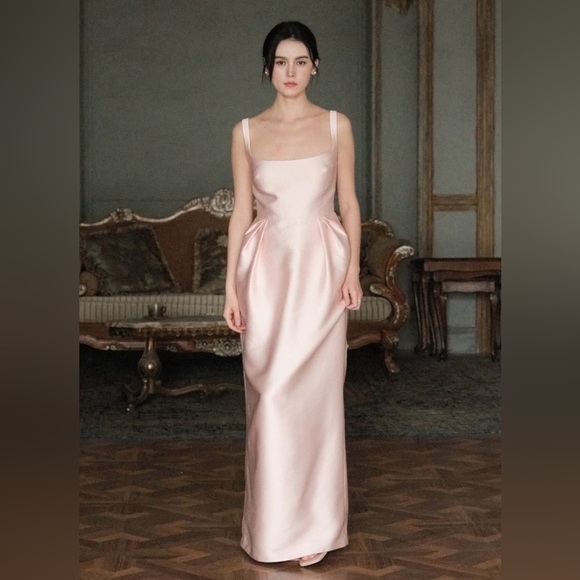 Maison Amory Tulip Dress - Dusty Pink